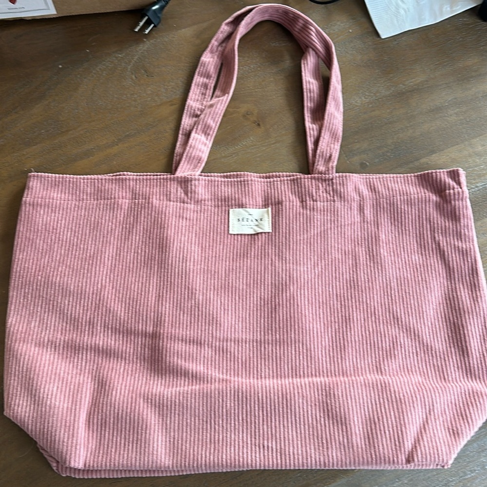 Sezane Corduroy Tote bag